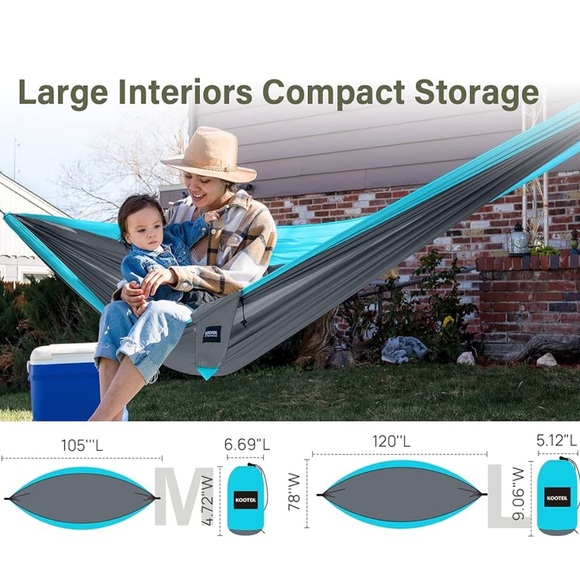 Lightweight Camping Hammock - Picture 4 of 8